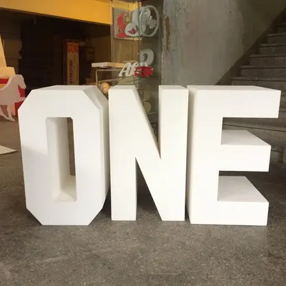 3D - Letters