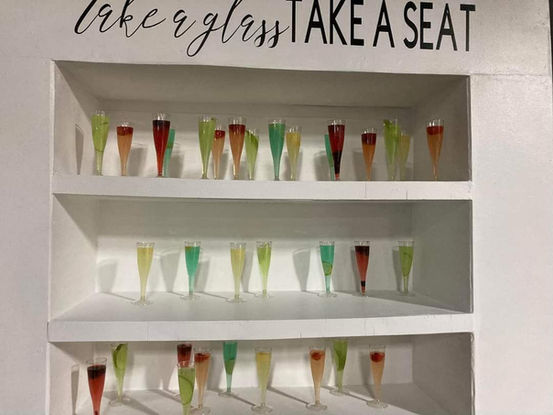Drink/Treat wall