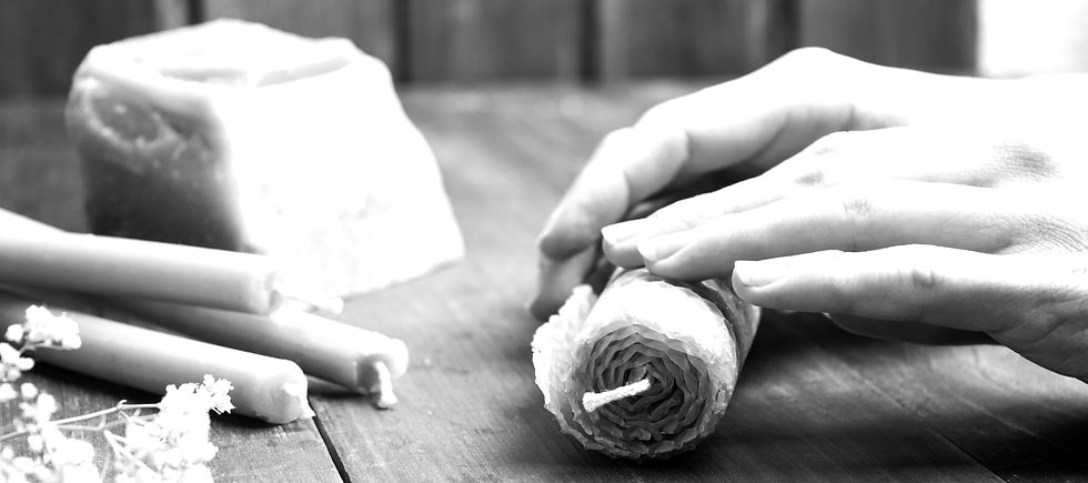 candle rolling workshop
