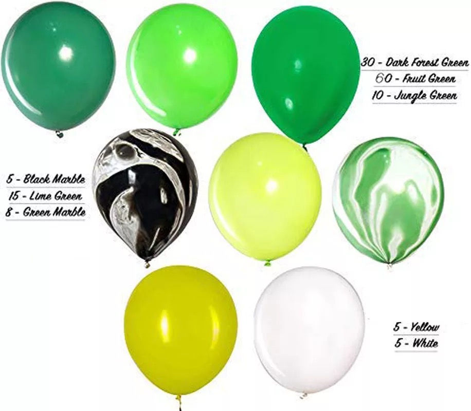 Thumbnail: 146 Pieces Dino Birthday Balloon Garland Kit