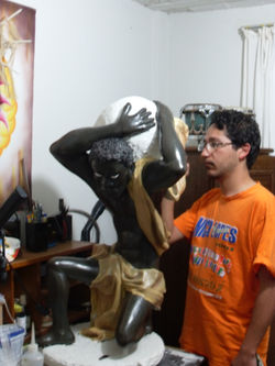 Escultura Atlas
