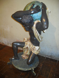 Escultura Atlas