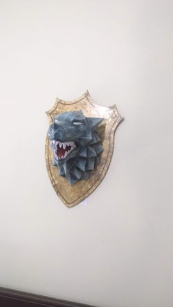 ESCULTURA LOBO