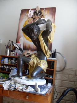 Escultura Atlas