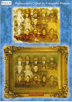 Foto Pintada Família Santana