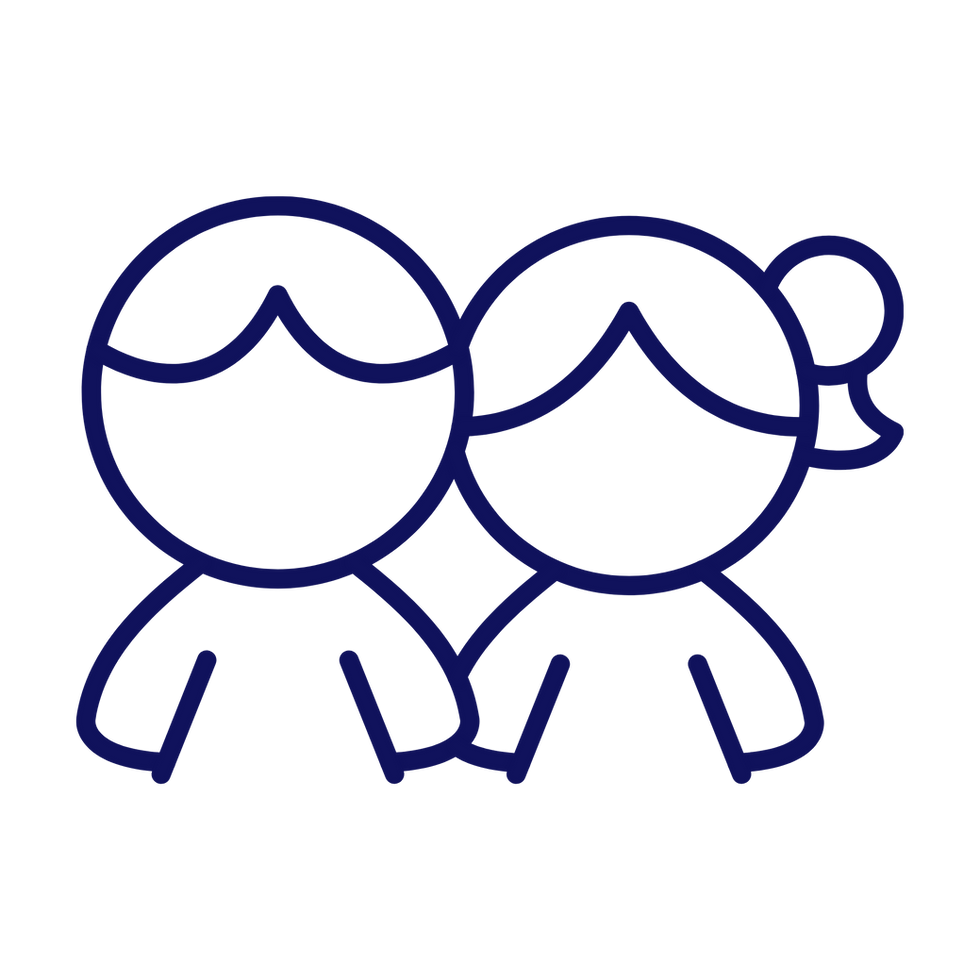 two children icon