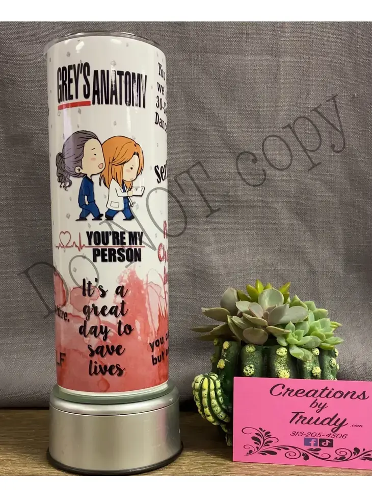 Greys Anatomy Quotes Tumbler