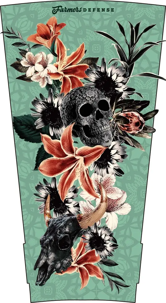 Thumbnail: Protection Sleeves - Skull - Green