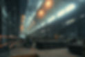 Metallurgical plant large hall inside. Industrial steel production factory. Interior of me