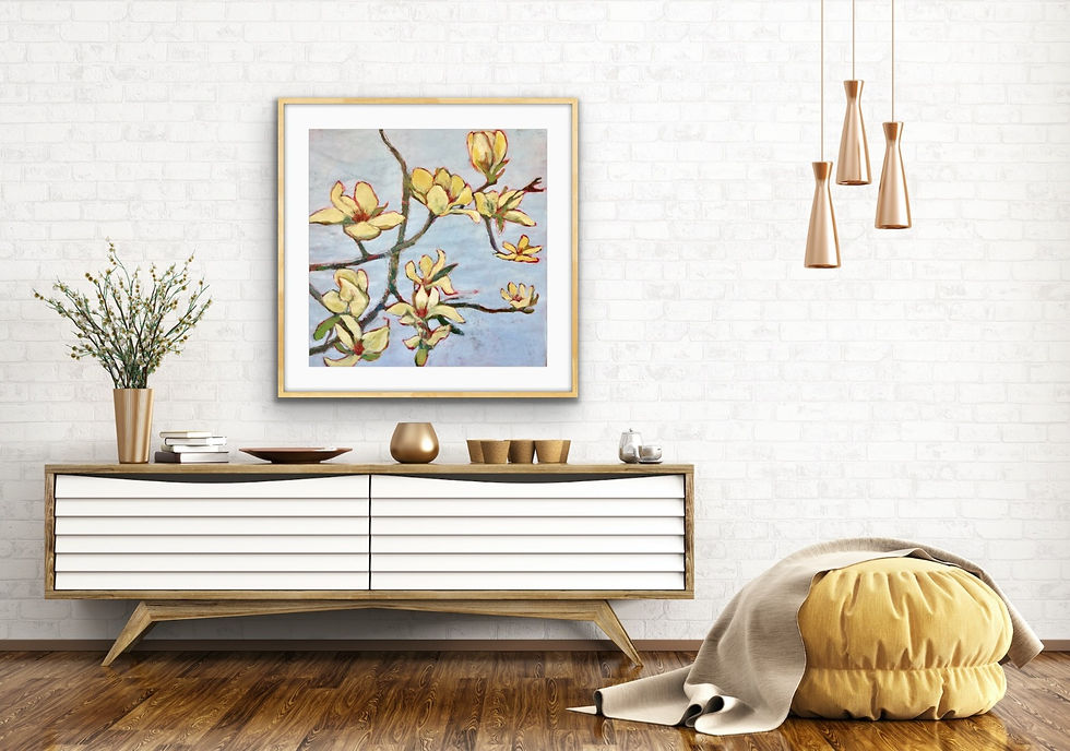 Thumbnail: Les magnolias jaunes (Yellow magnolias)