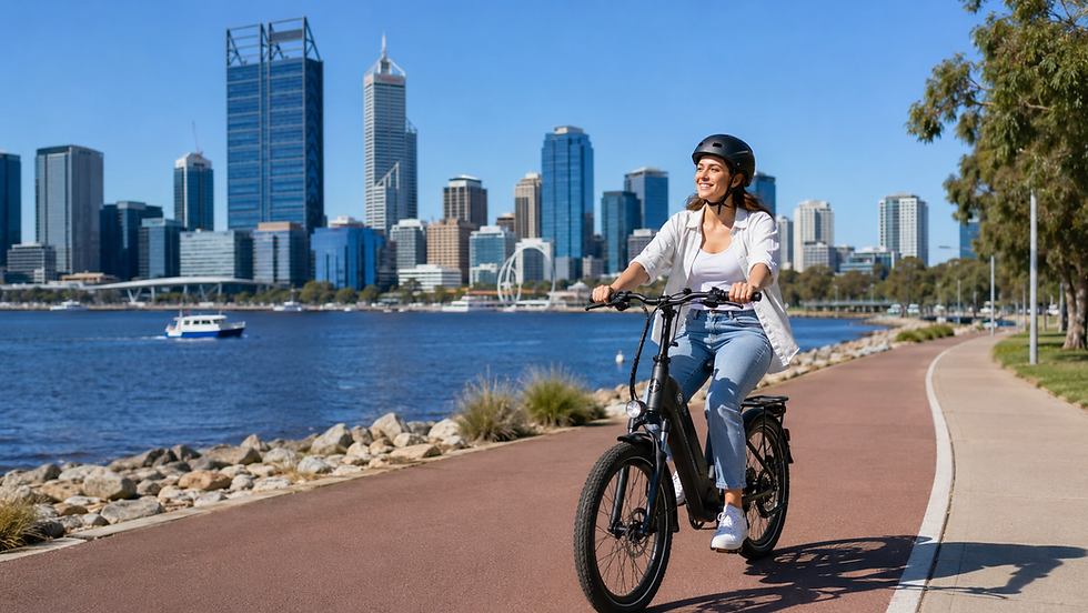 Easy E-Bike Routes Perth Beginners Can Ride Without Stress