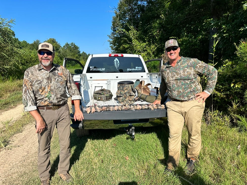 HUNTING SEASON OPENERS!