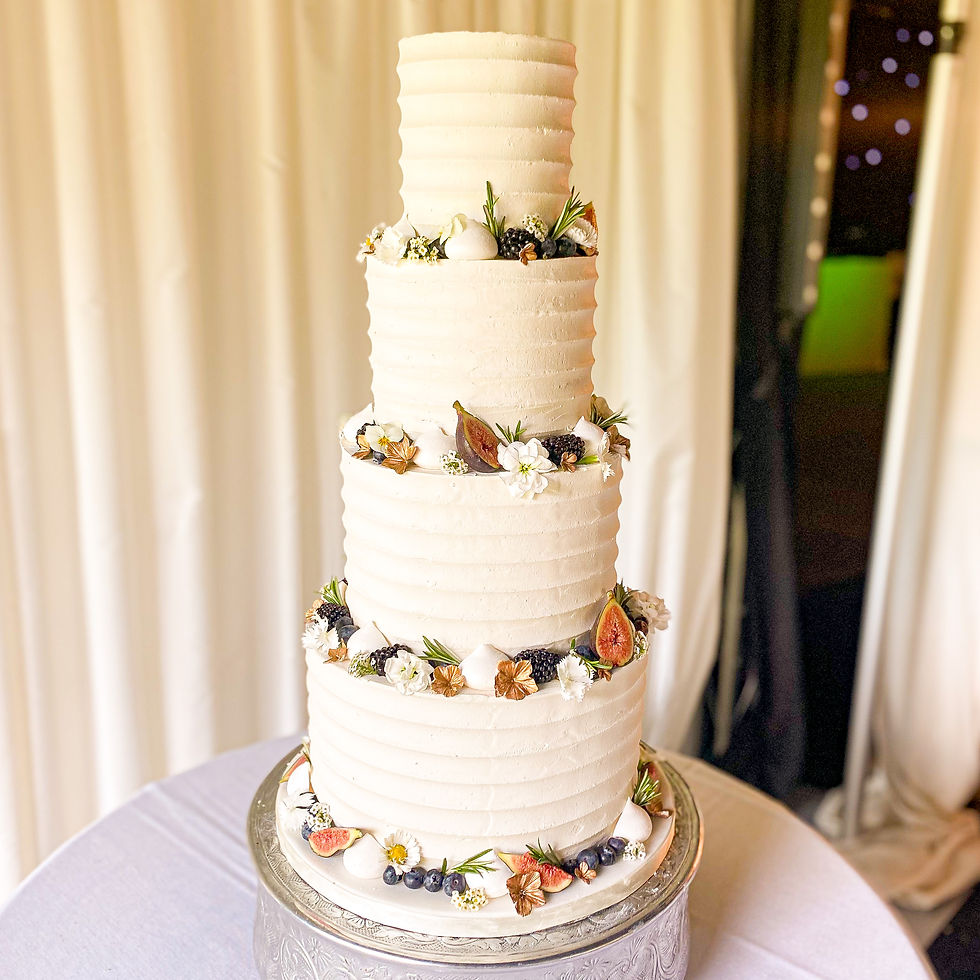 Clean Stripes Cake