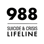 988 Logo, Suicide and Crisis Lifeline