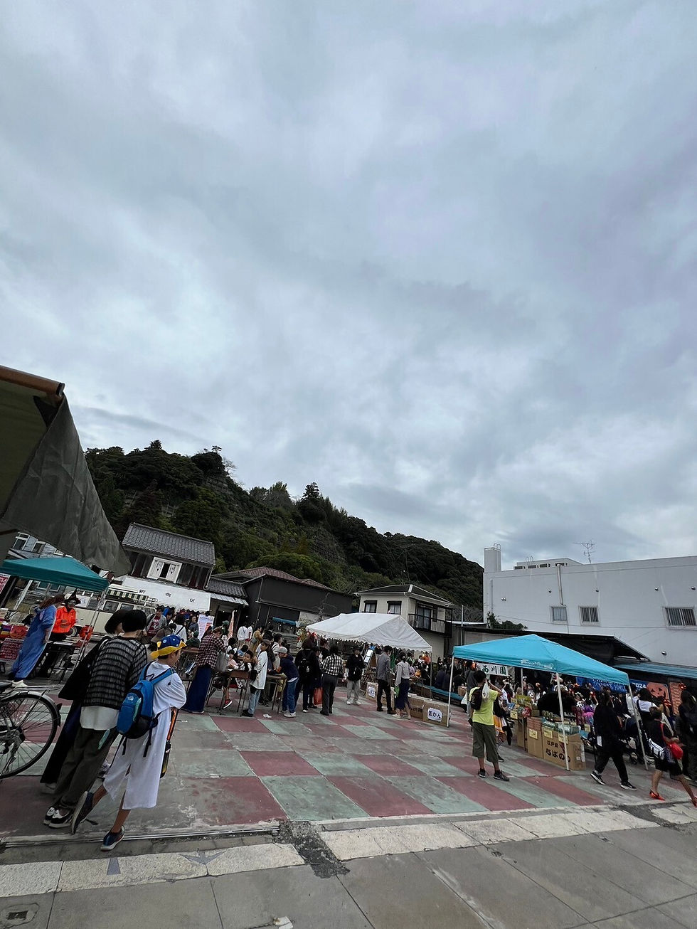 どんより天気でしたが大勢の方がお楽しみ