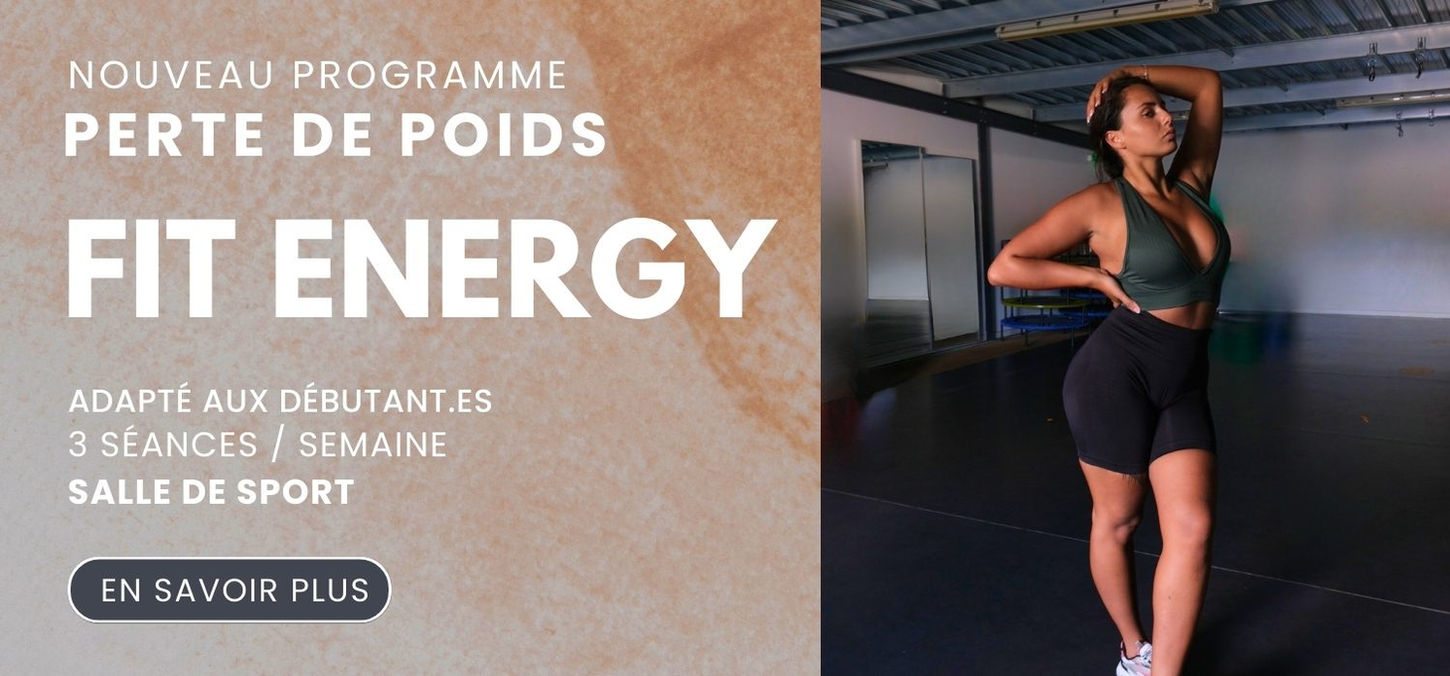 programme sportif femme perte de poids fit energy