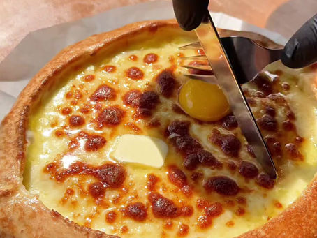 Not all artists use paint. Our chef Vakho uses cheese π§π€©