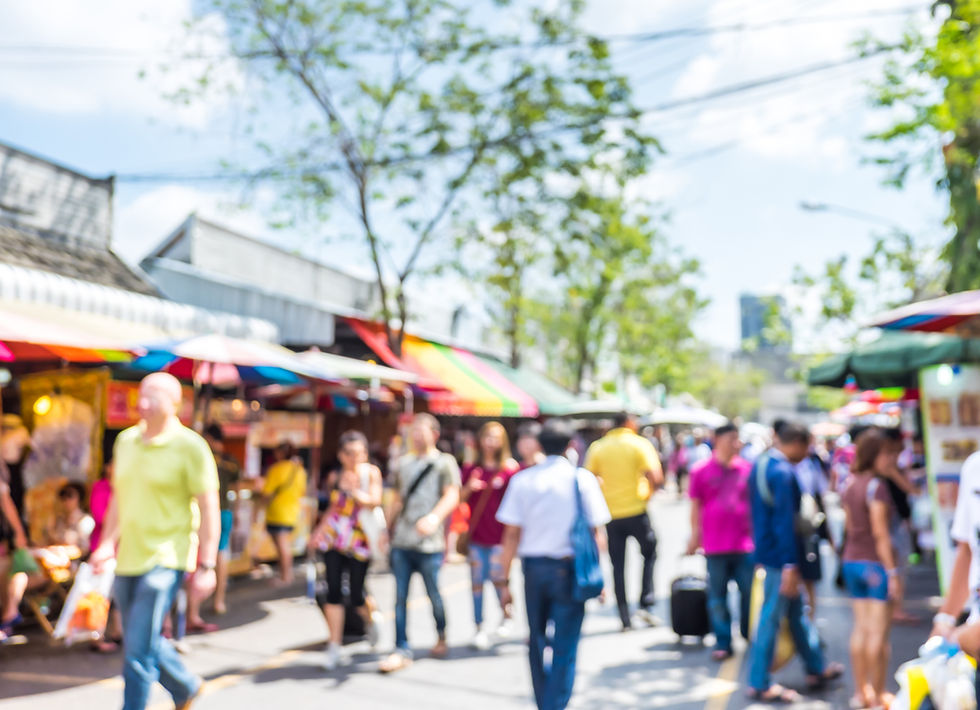 Outdoor Street Market