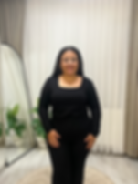 Olen Oysh Kare Yaka Siyah Bluz