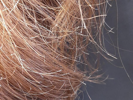 Kluvna toppar slitet hår!