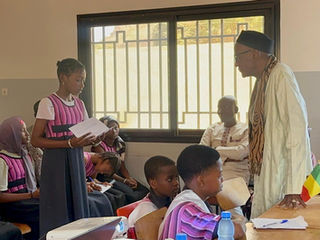 Gouvernement scolaire des enfants : intervention de M. Dionke Diarra, ancien ministre