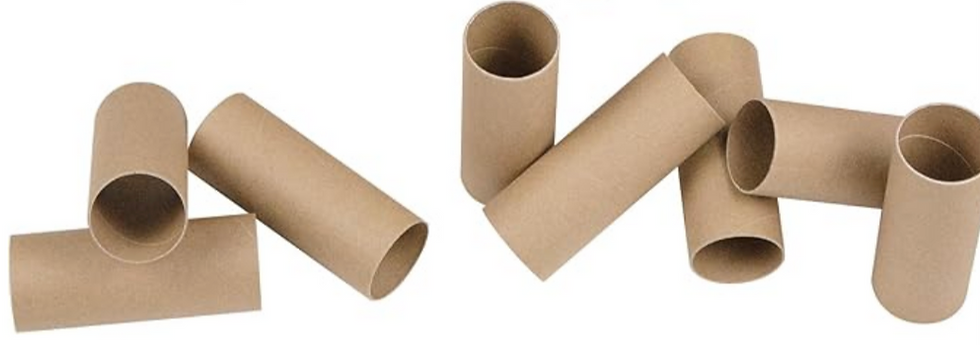 empty cardboard rolls for crafting use. they come new/unused