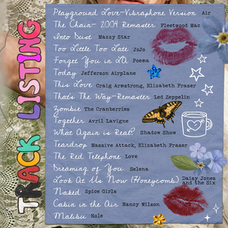 Track Listing for Golden Hour for the Girls
