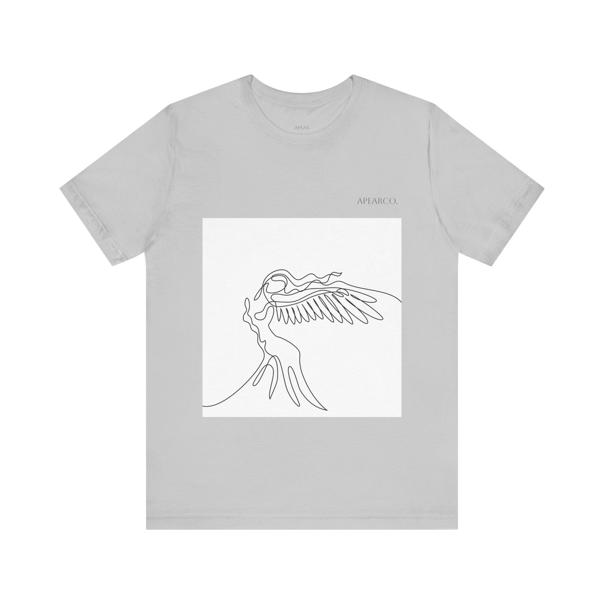 Angel Wing Tee Unisex Short Sleeve Shirt for Men