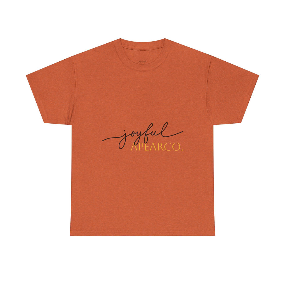 Thumbnail: Unisex Joyful Heavy Cotton T-Shirt