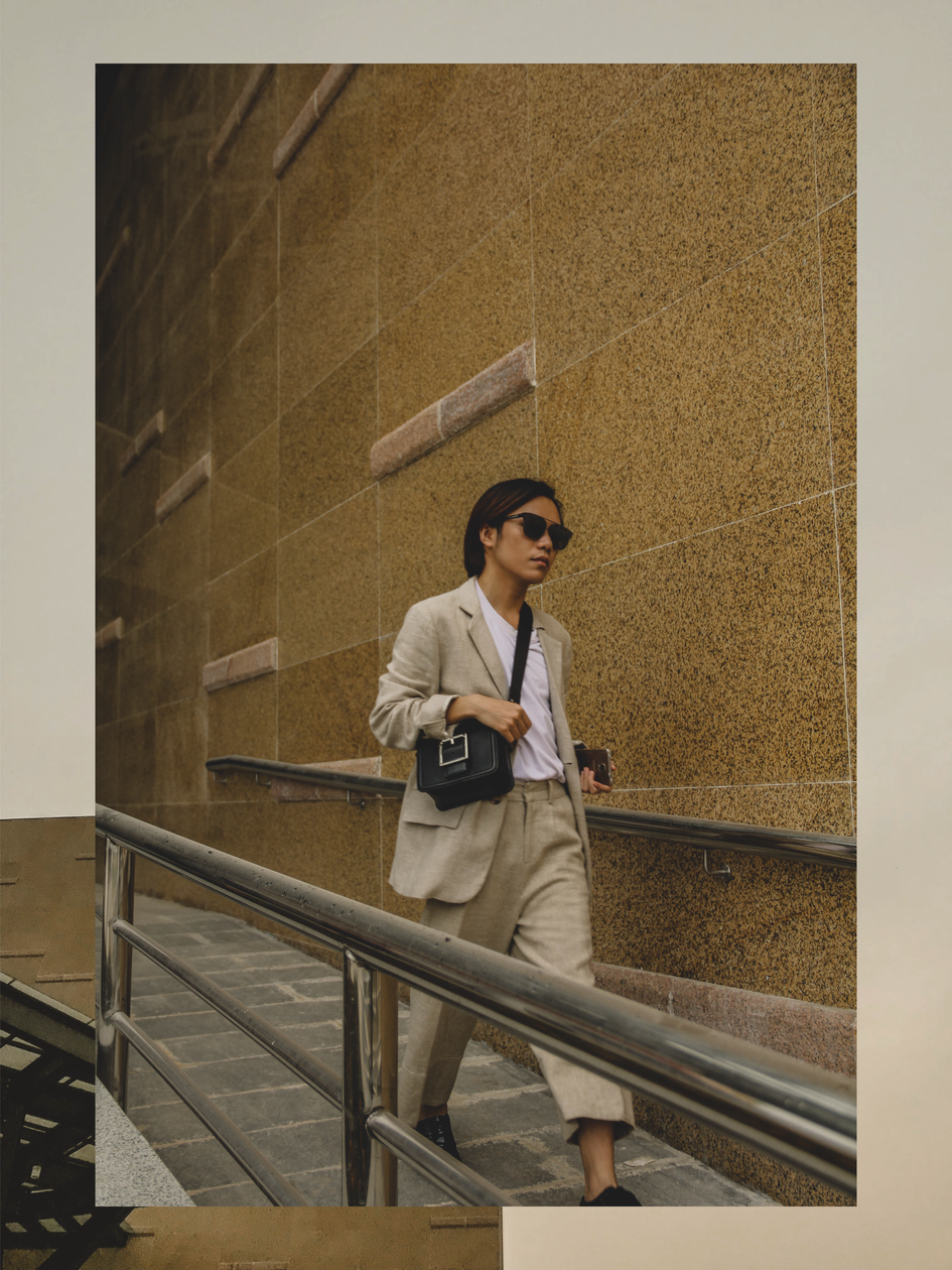 LINEN SUITS FOR A CASUAL DAY IN HANOI