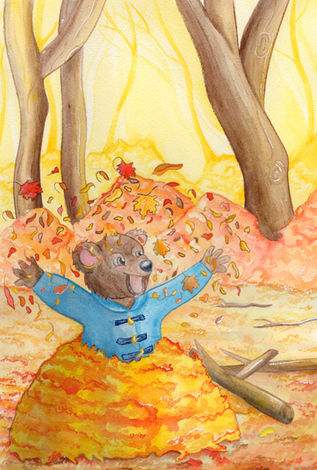 Joy in the Leaves