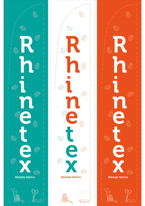 Rhinetex vlaggen