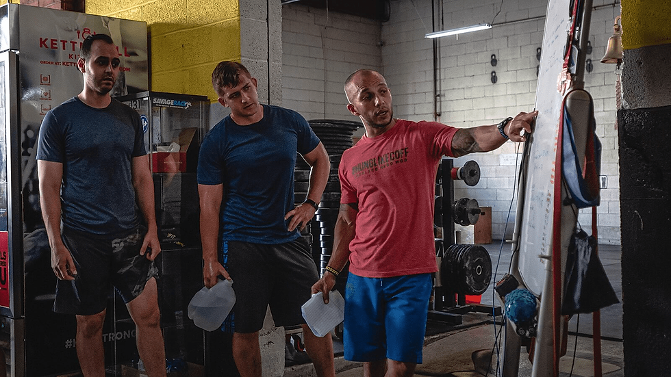 Coach Johnny at Crossfit ECF Get Started