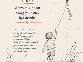 June 3rd Journaling Challenge Prompt