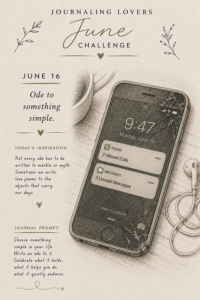 June 16: Ode to Something Simple