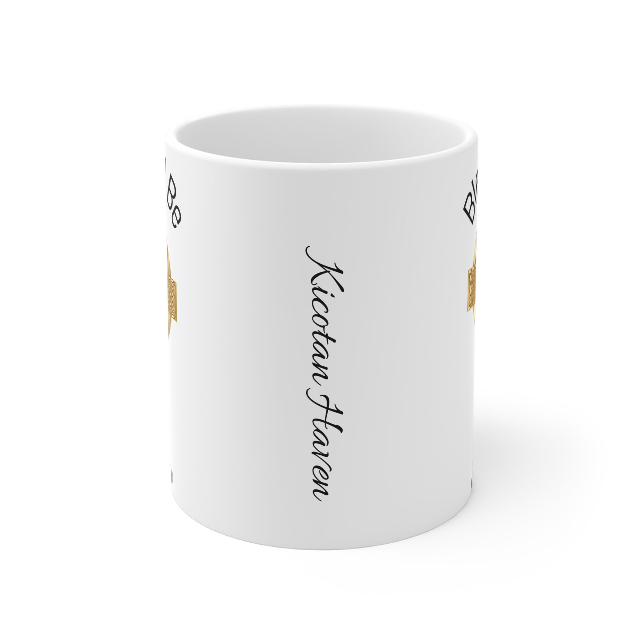 Blessed Be Peace Mug - 11oz Celtic Inspirational Coffee Cup