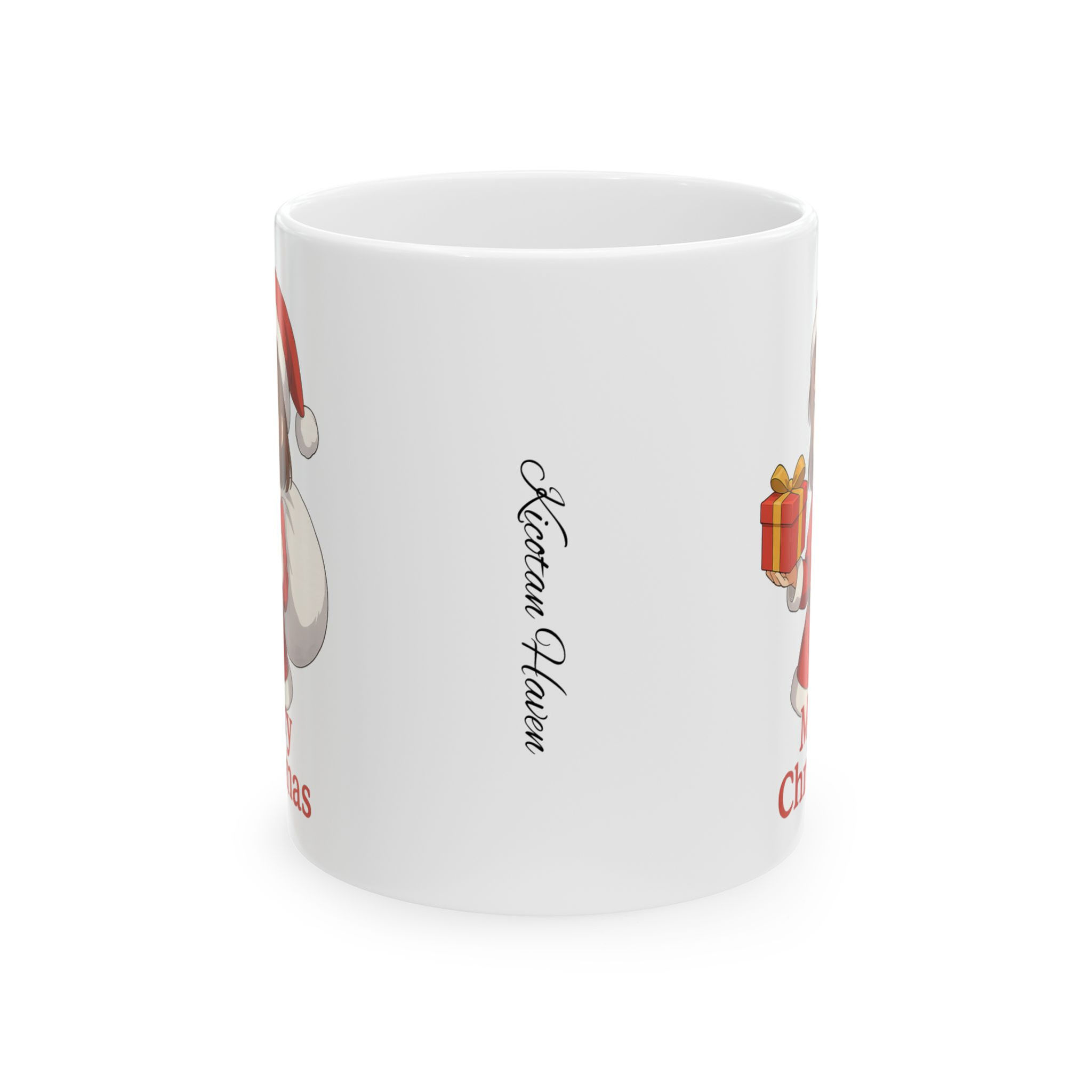 Anime Merry Christmas Ceramic Mug 11 oz