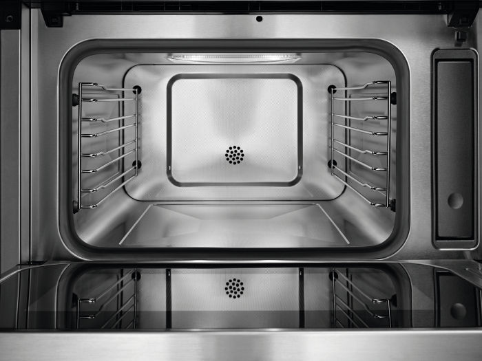 Прев'ю: Комбінована пароварка з НВЧ DGM 7840 чорний обсидіан