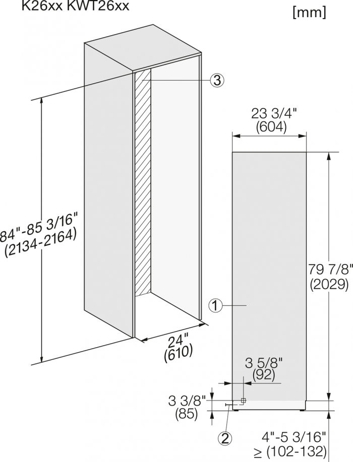 Прев'ю: Вбудований винний холодильник KWT 2671 + WSS 2600