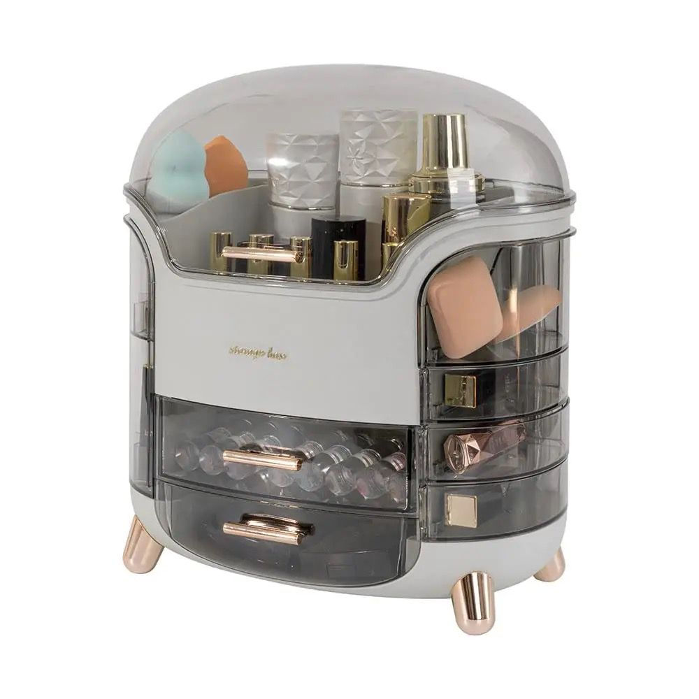 Plastic Desktop Makeup Storage Box Container