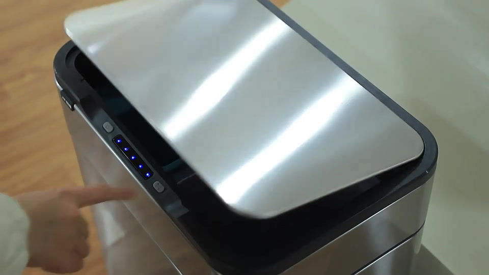 Smart Waste Bin Garbage Dustbins Trash Can With Feet