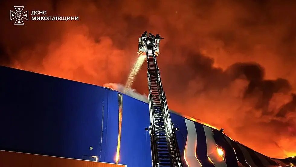 Damage from the overnight Russian strikes on civilian infrastructure across nine Ukrainian oblasts, September 5, 2026