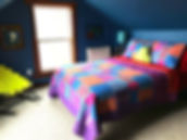 blue bedroom