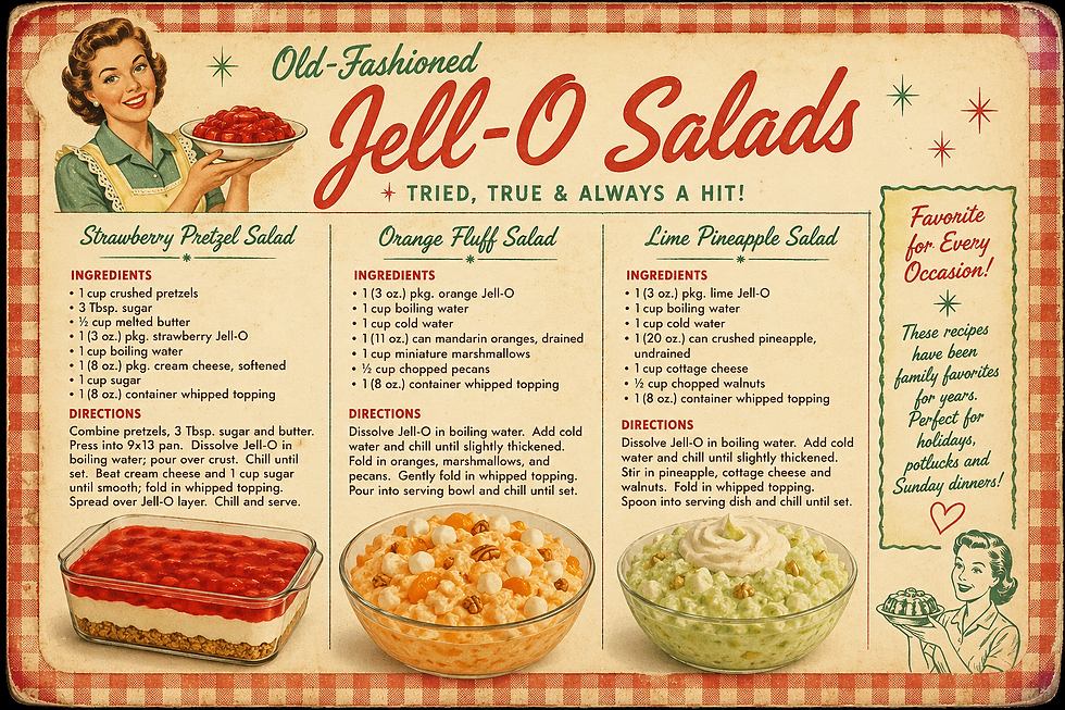 7/20/26- Jell-O Salads, Wilderkind, and Happiness Report (we aren't so)