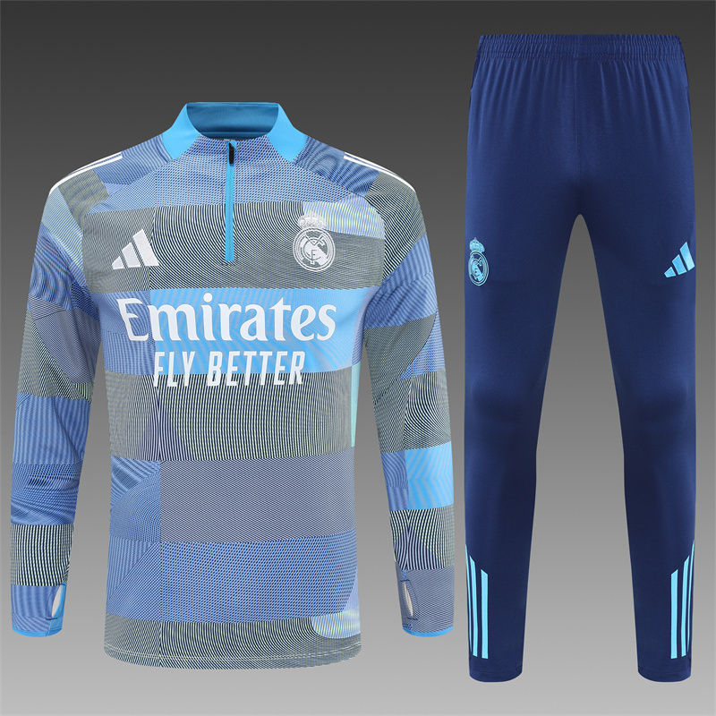 Real Madrid training sweatshirt for the 25/26 season