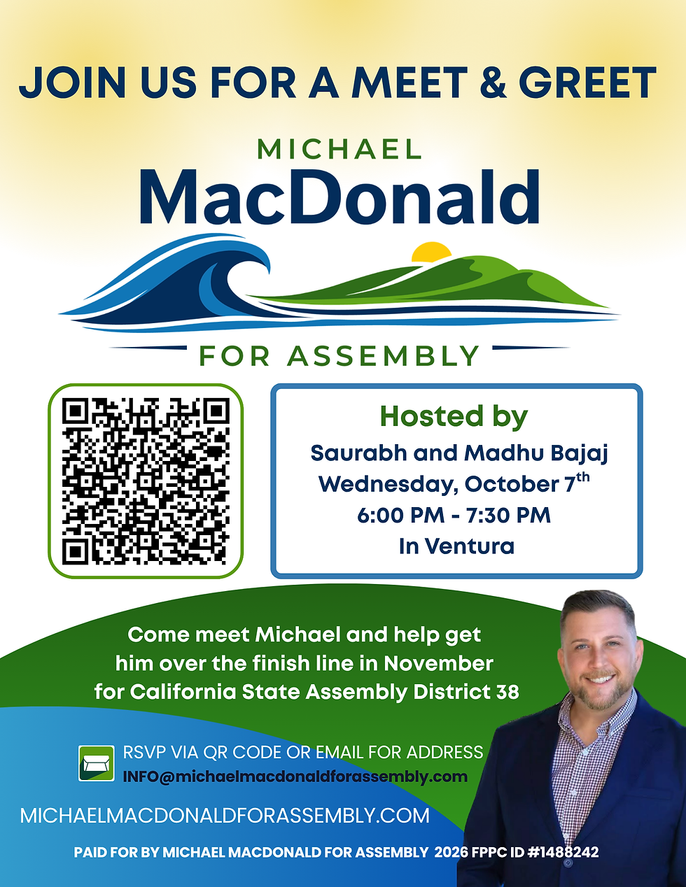 Meet & Greet hosted by Saurabh and Madhu Bajaj