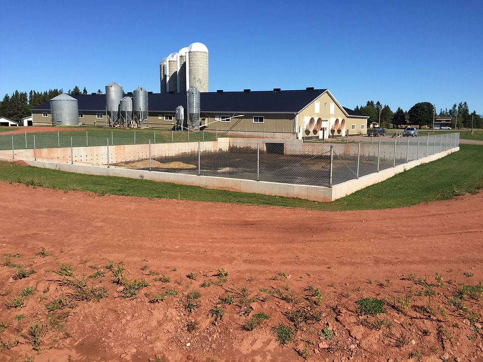 Rectangular Manure Storage