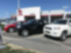 Toyota Dealer with platform area
