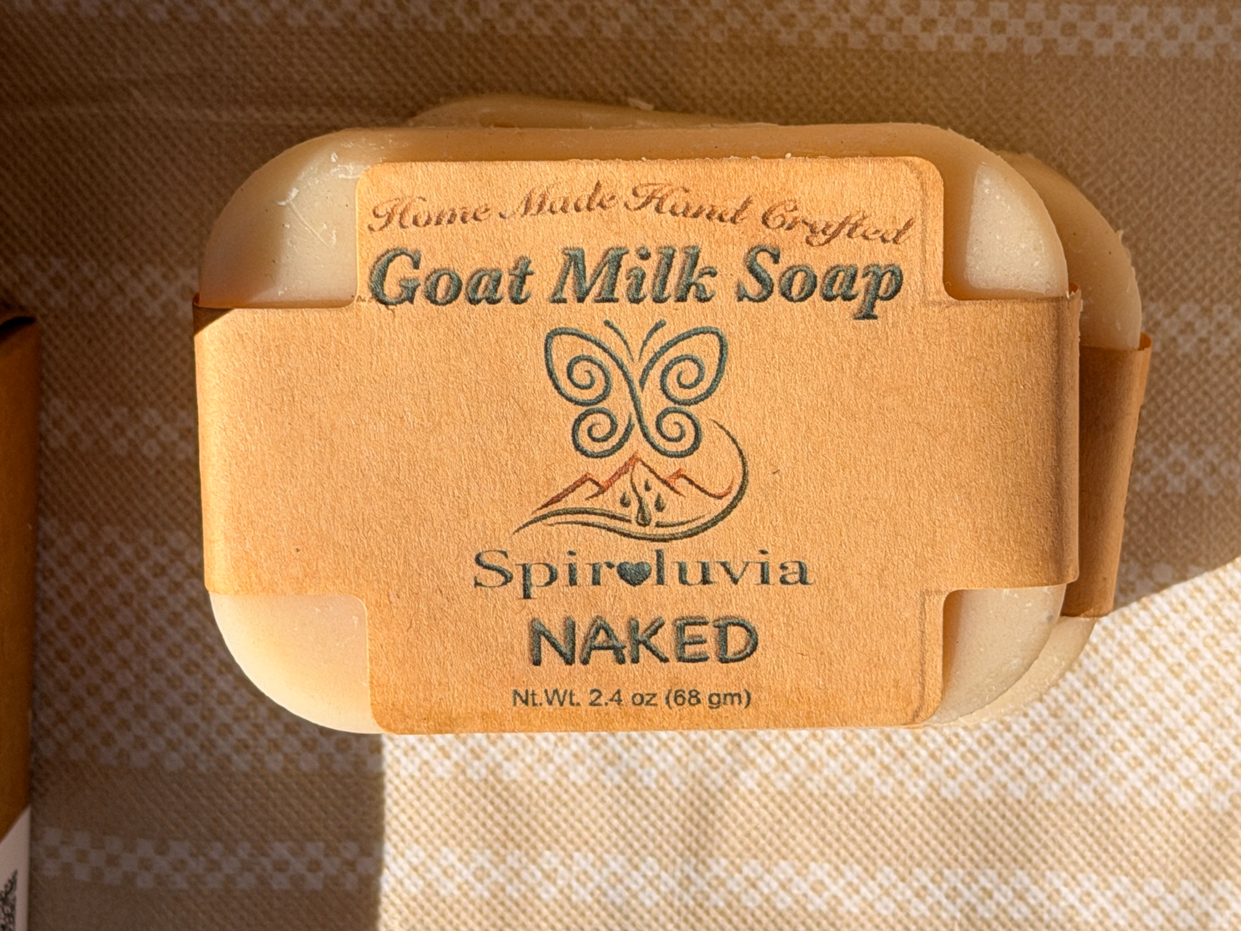 Goat Milk Soap- Naked 2.2 oz