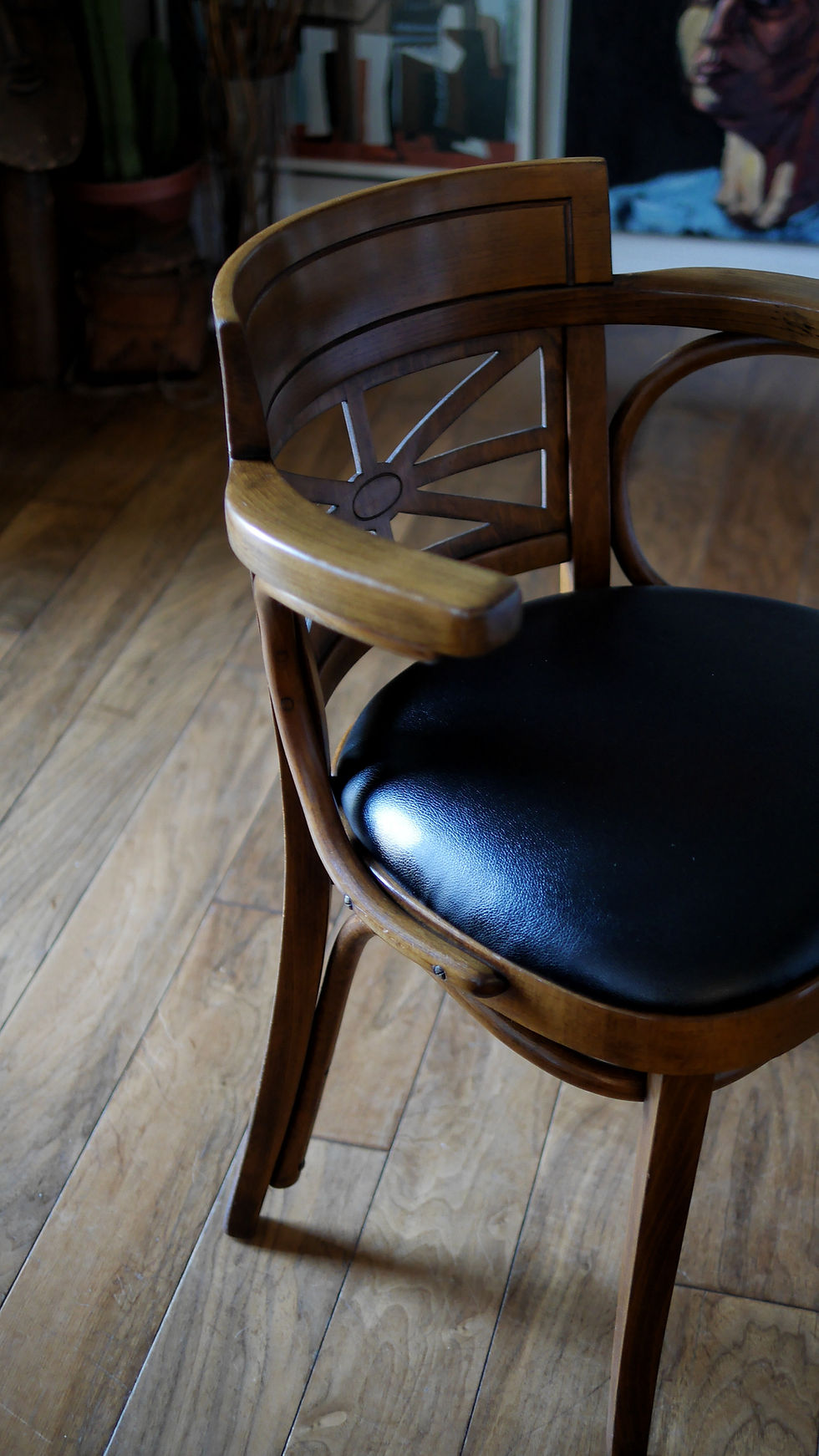 Thumbnail: Vintage Yugoslavian Thonet Bentwood Chairs